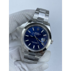 (준비완료/특급배송)NO.2467/VS공장 롤렉스 데이저스트 41MM 블루바인덱스 오이스터브슬 돔베젤 VS3235