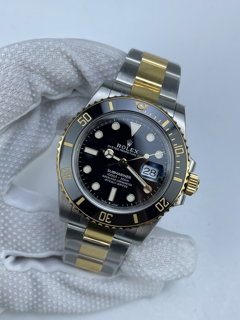 (준비완료/특급배송)NO.2744/VS공장 롤렉스 서브마리너 신형 41MM 블랙 콤비 흑콤
