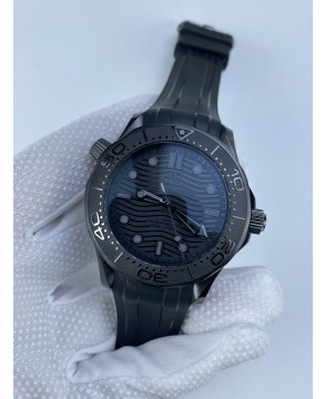 (준비완료/특급배송)NO.2953/VS공장 Seamaster 300m 43.5mm Black Ceramic VSF 11 Best Edition Black Dial on Black Rubber Strap A8806