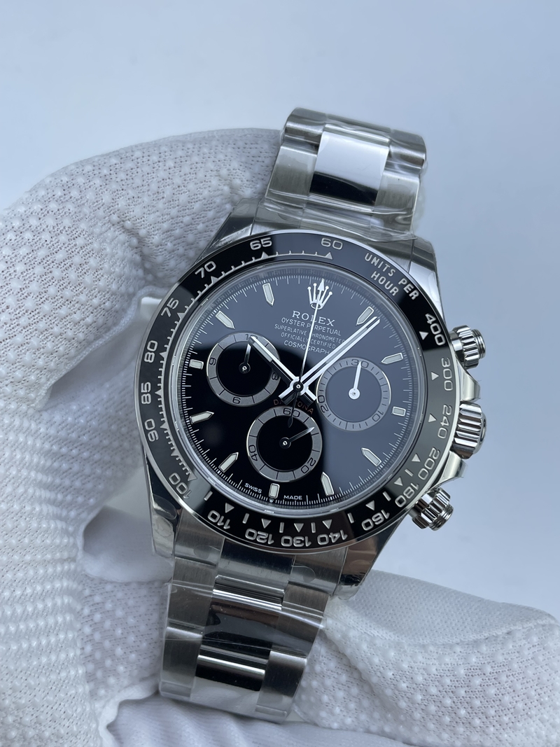 (준비완료/특급배송)NO.3001/VS공장 Daytona 126500 VSF 11 Best Edition 904L Steel Black Dial on SS Braclet DD4801