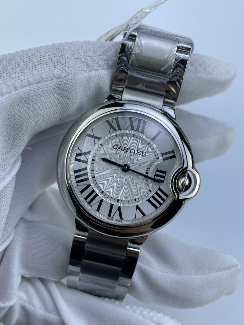 (준비완료/특급배송)NO.3313/V6공장 V7 발롱블루 36MM 쿼츠
